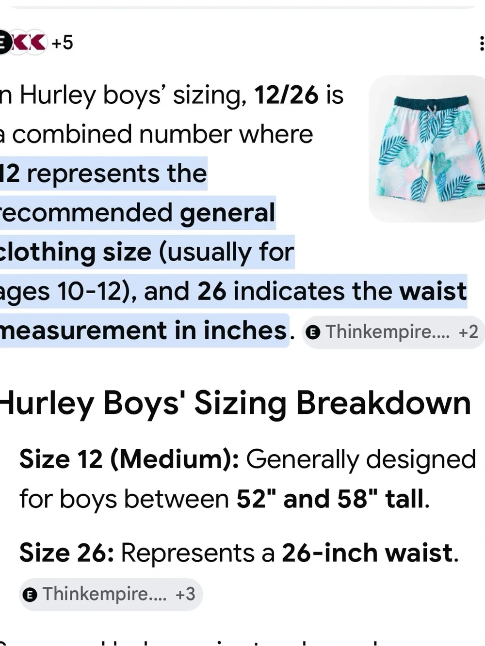 Hurley Boys Aqua Long-Sleeve Rash Guard and Black Camo Swim Trunks Size M/10-12y